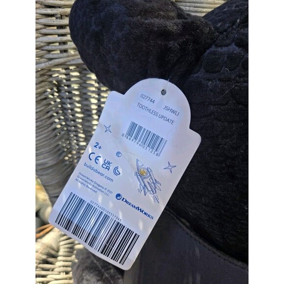 How To Train Your Dragon Build a Bear Hidden World Toothless Preowned With Tags - Picture 4 of 13